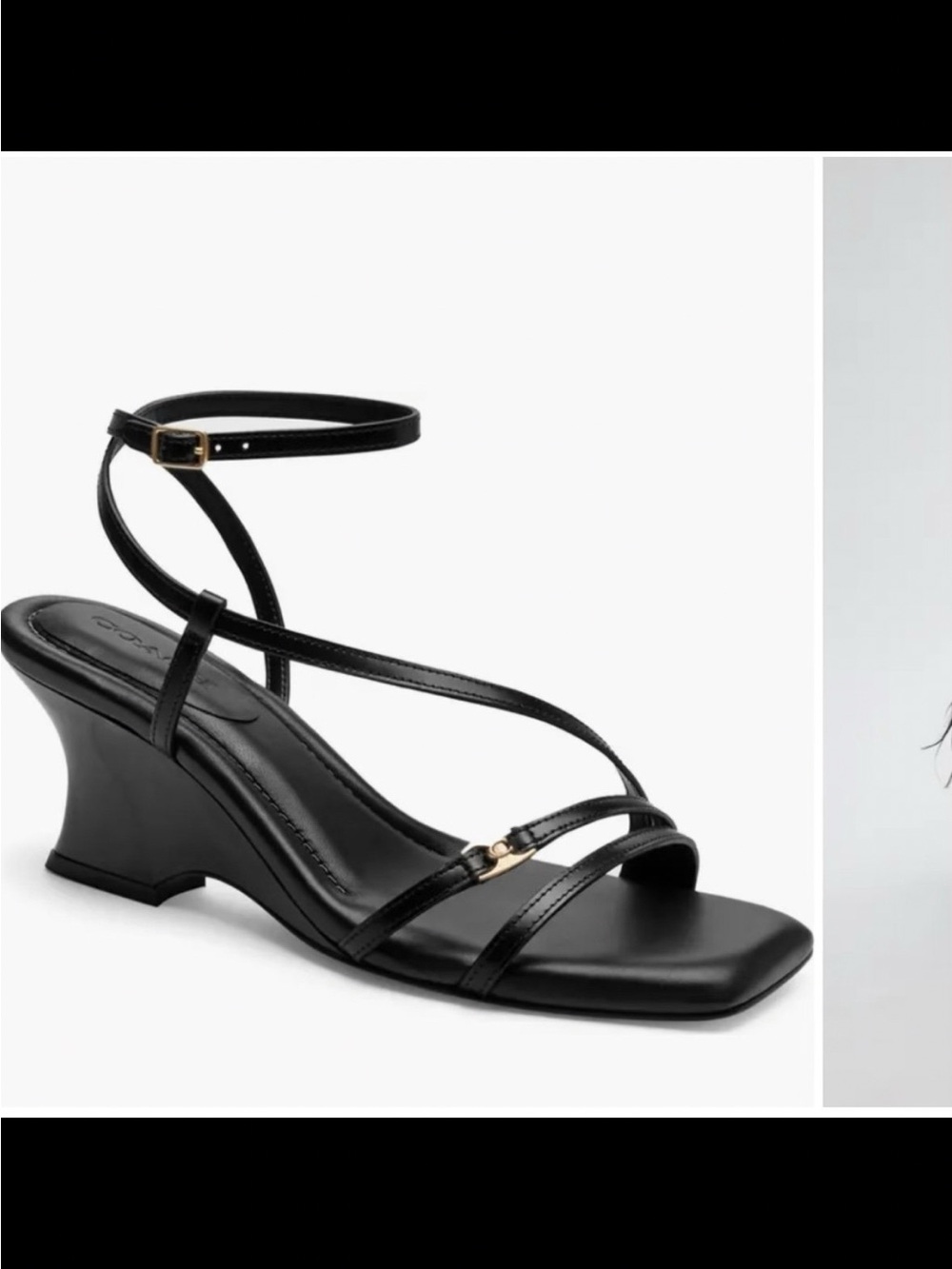 Coach strappy heels